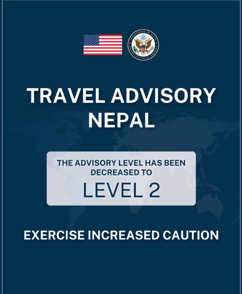 US eases travel advisory for Nepal